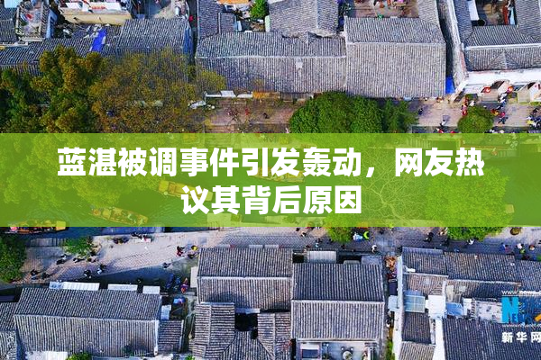 蓝湛被调事件引发轰动，网友热议其背后原因