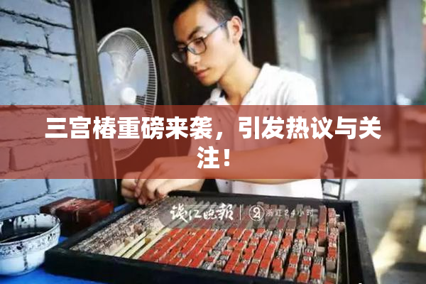 三宫椿重磅来袭，引发热议与关注！