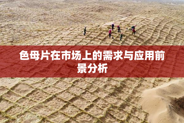 色母片在市场上的需求与应用前景分析