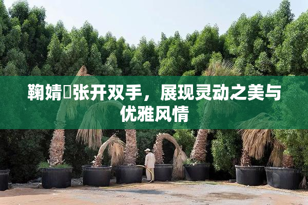 鞠婧祎张开双手，展现灵动之美与优雅风情