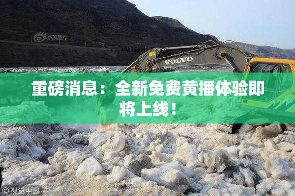 重磅消息：全新免费黄播体验即将上线！