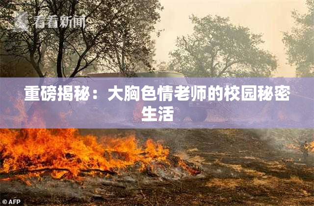 重磅揭秘：大胸色情老师的校园秘密生活