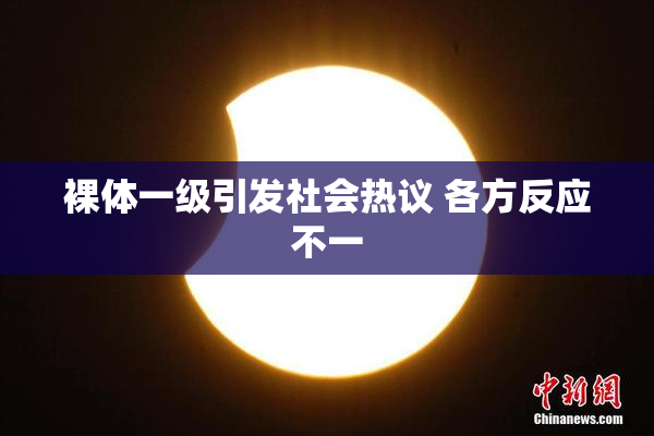 裸体一级引发社会热议 各方反应不一