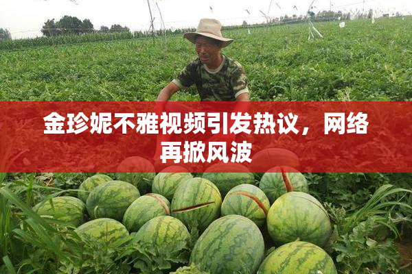 金珍妮不雅视频引发热议，网络再掀风波