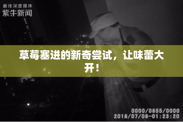 草莓塞进的新奇尝试，让味蕾大开！