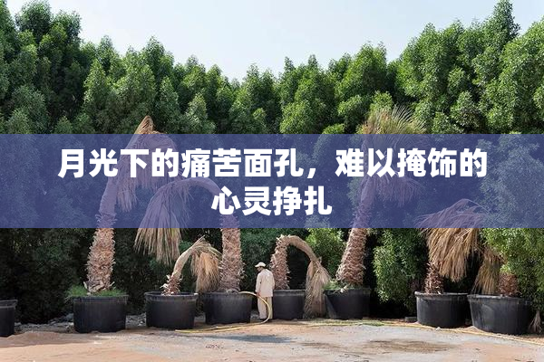 月光下的痛苦面孔，难以掩饰的心灵挣扎