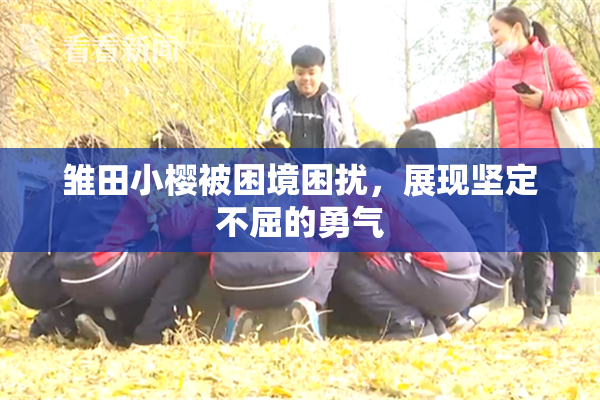 雏田小樱被困境困扰，展现坚定不屈的勇气