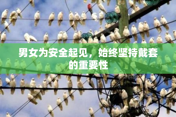 男女为安全起见，始终坚持戴套的重要性