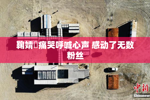鞠婧祎痛哭呼喊心声 感动了无数粉丝