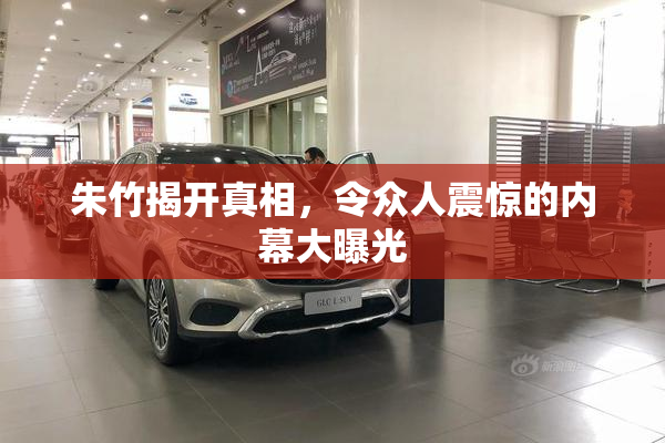 朱竹揭开真相，令众人震惊的内幕大曝光