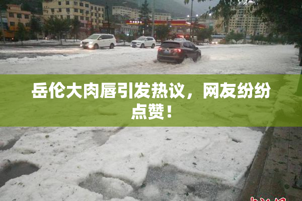 岳伦大肉唇引发热议，网友纷纷点赞！