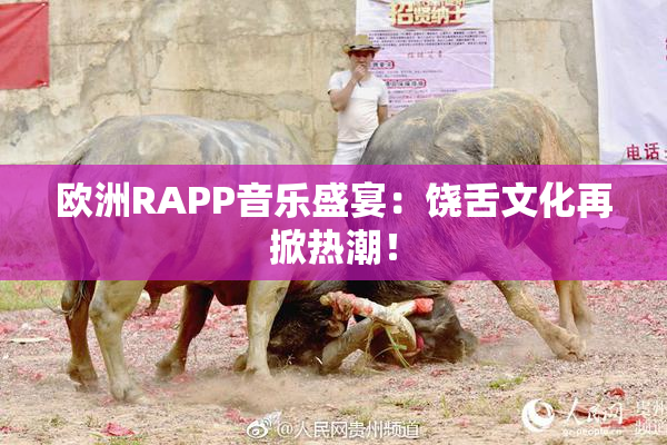 欧洲RAPP音乐盛宴：饶舌文化再掀热潮！
