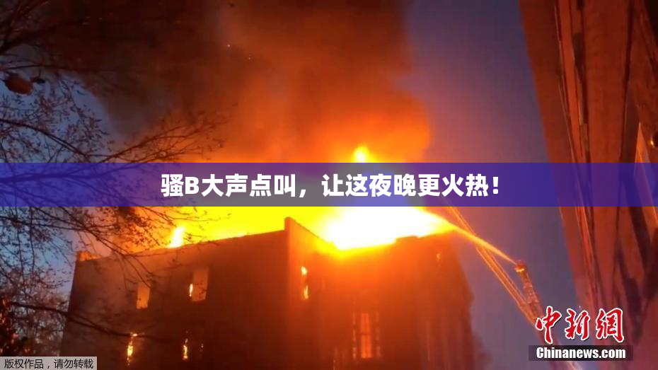 骚B大声点叫，让这夜晚更火热！