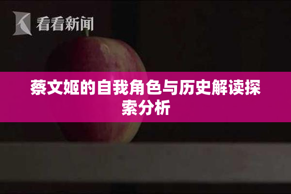 蔡文姬的自我角色与历史解读探索分析