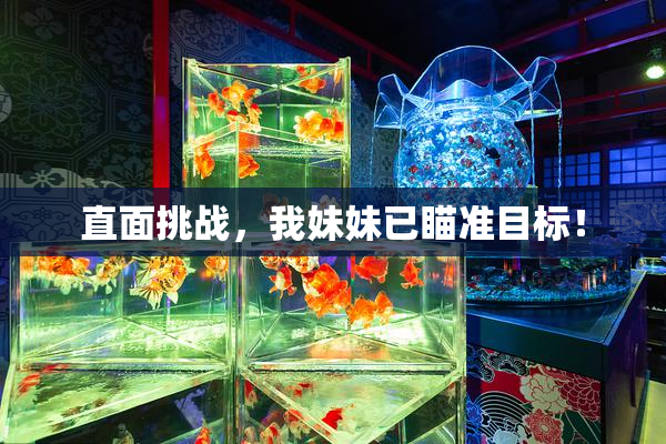 直面挑战，我妹妹已瞄准目标！