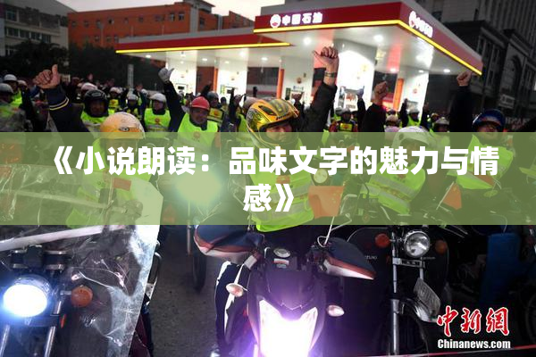 《小说朗读：品味文字的魅力与情感》