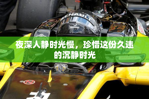 夜深人静时光慢，珍惜这份久违的沉静时光