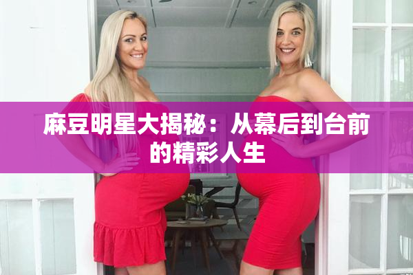 麻豆明星大揭秘：从幕后到台前的精彩人生