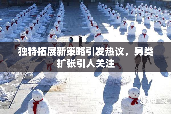 独特拓展新策略引发热议，另类扩张引人关注