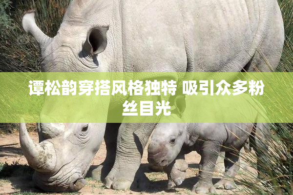 谭松韵穿搭风格独特 吸引众多粉丝目光