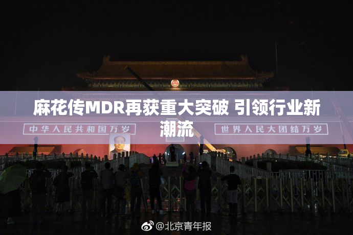麻花传MDR再获重大突破 引领行业新潮流