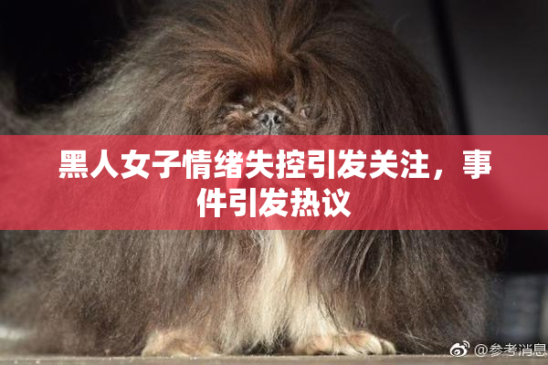 黑人女子情绪失控引发关注，事件引发热议