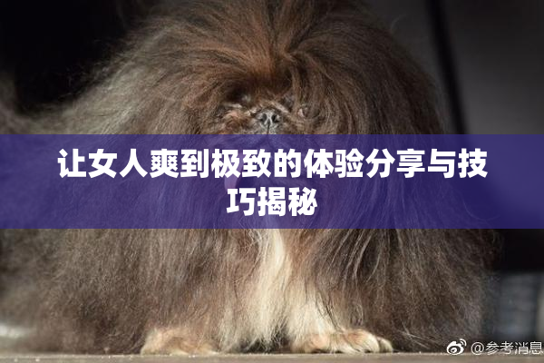 让女人爽到极致的体验分享与技巧揭秘