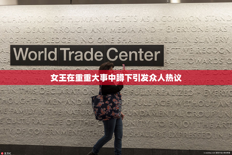 女王在重重大事中蹲下引发众人热议