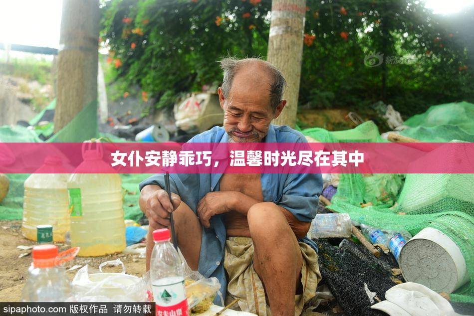 女仆安静乖巧，温馨时光尽在其中
