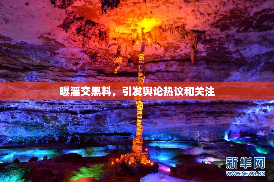 曝淫交黑料，引发舆论热议和关注