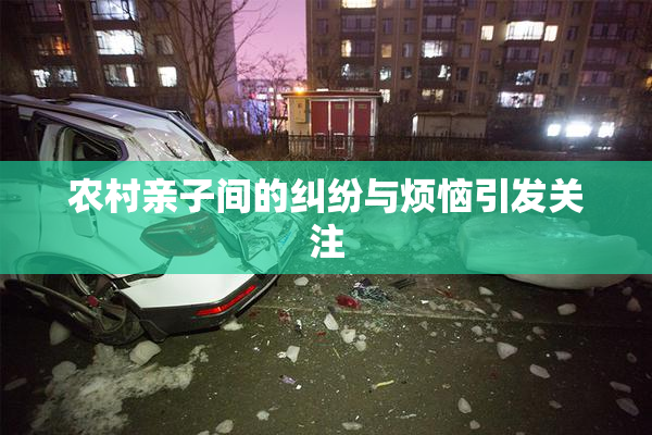 农村亲子间的纠纷与烦恼引发关注