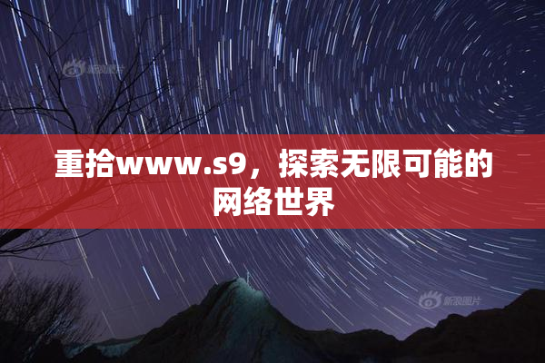 重拾www.s9，探索无限可能的网络世界