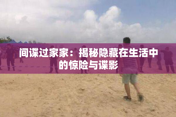 间谍过家家：揭秘隐藏在生活中的惊险与谍影