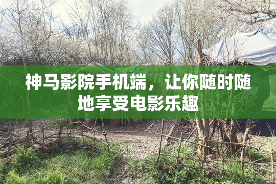 神马影院手机端，让你随时随地享受电影乐趣