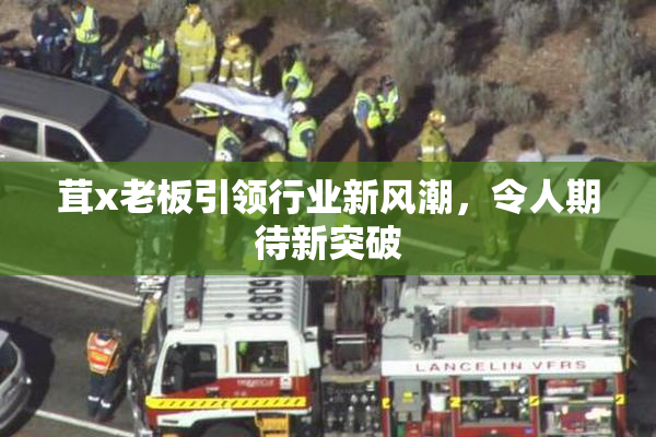 茸x老板引领行业新风潮，令人期待新突破