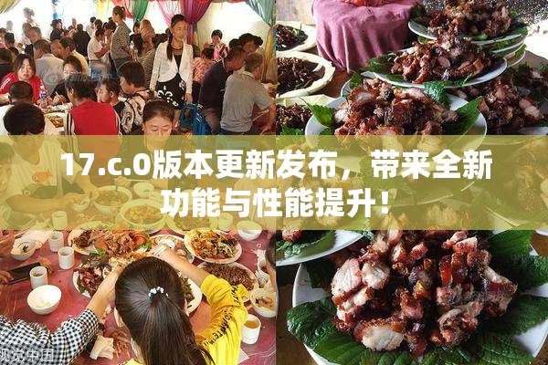 17.c.0版本更新发布，带来全新功能与性能提升！