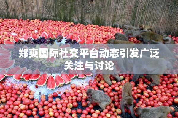 郑爽国际社交平台动态引发广泛关注与讨论