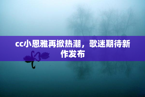 cc小恩雅再掀热潮，歌迷期待新作发布