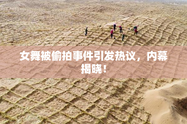 女舞被偷拍事件引发热议，内幕揭晓！
