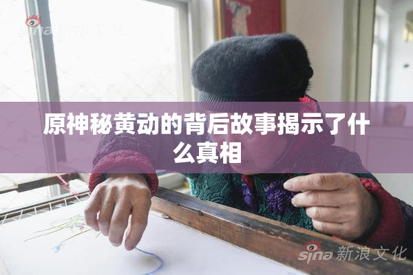 原神秘黄动的背后故事揭示了什么真相